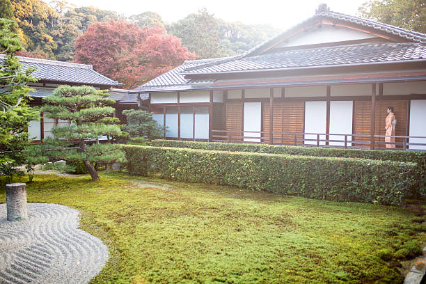 京都の伝統的な街並み